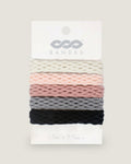 Netted Neutrals - 5 Pack Seamless Hair Bands