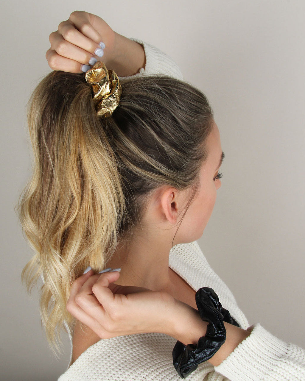 Metallic Glam - 3 Pack Scrunchies