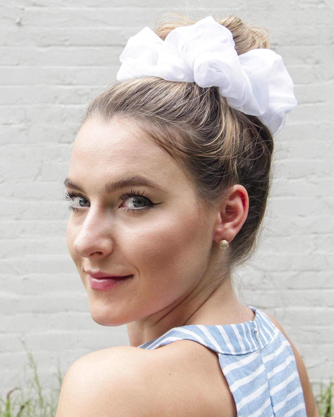 Venti Chiffon Scrunchie