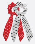 2 Pack Ponytail Scarves