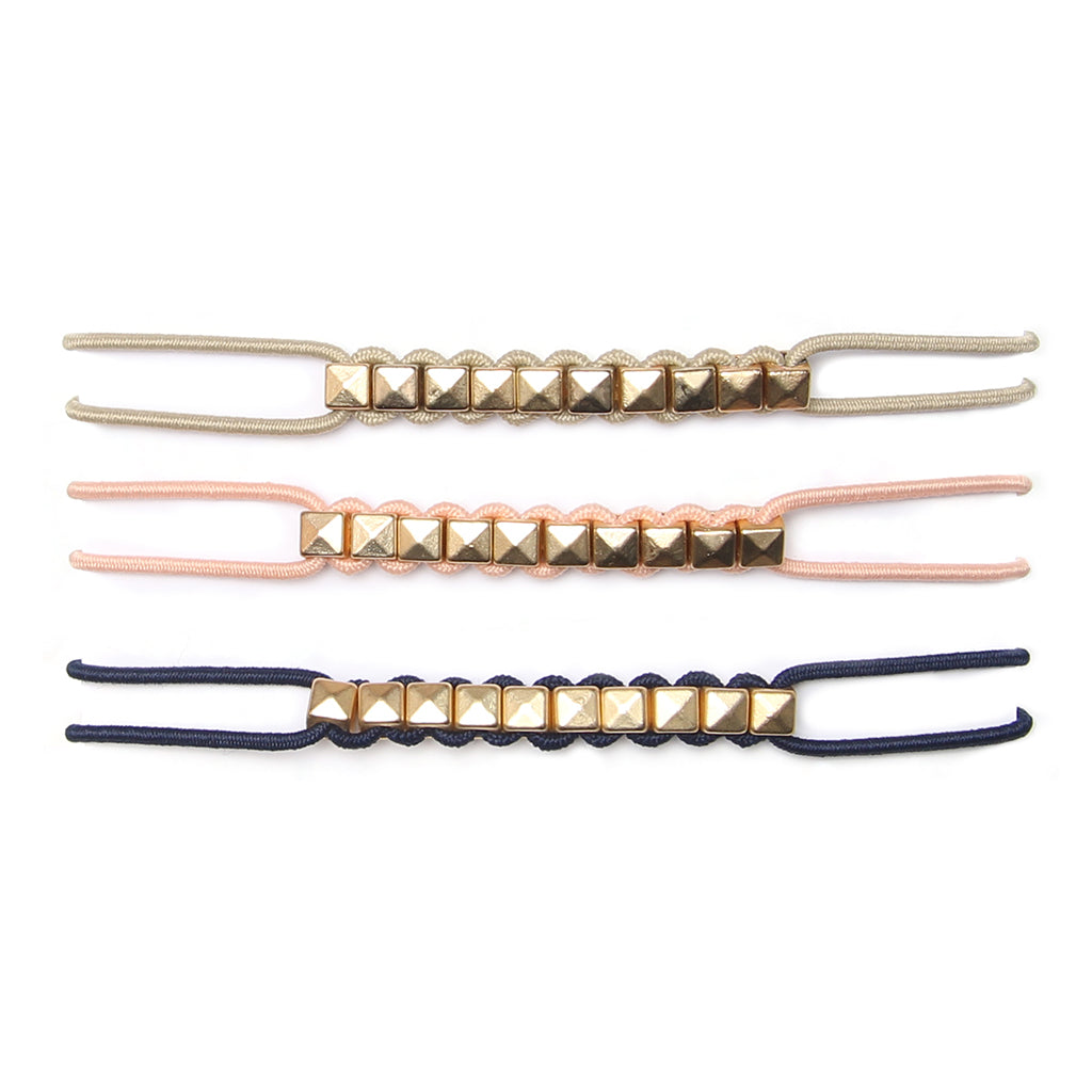 Beach Stud - Embellished Hair Ties