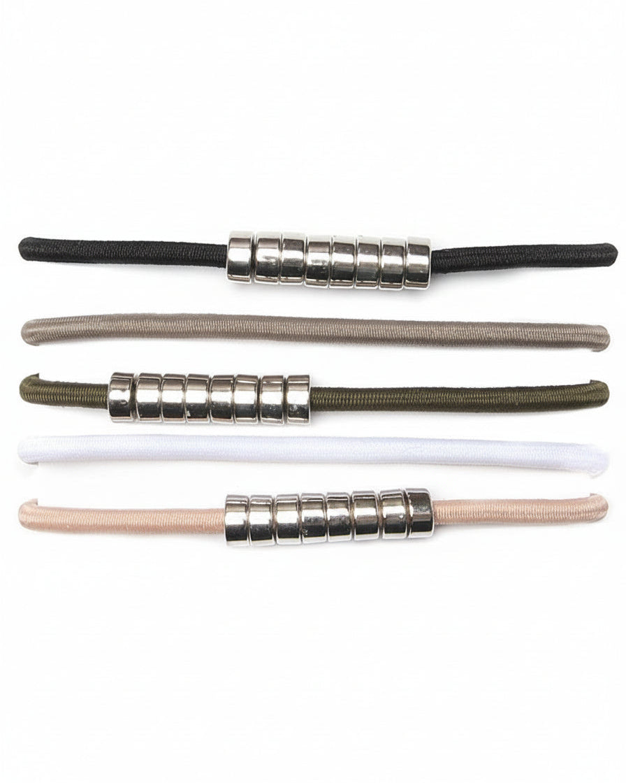 Muted Disk - Embellished Hair Ties