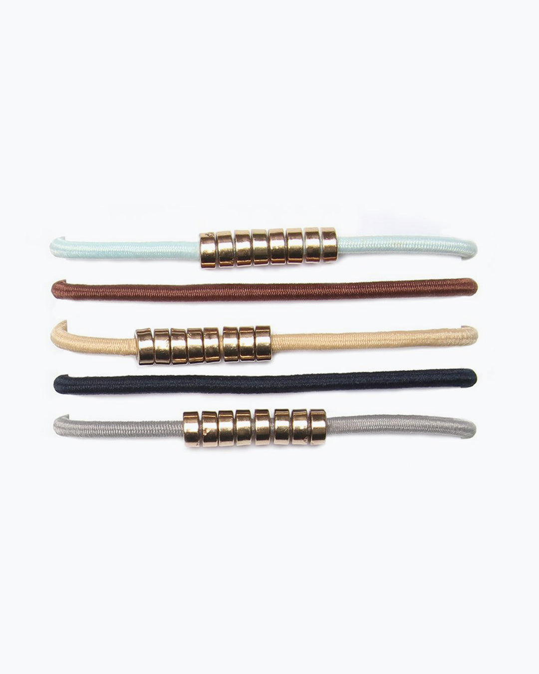 Disk Embellished Hair Ties