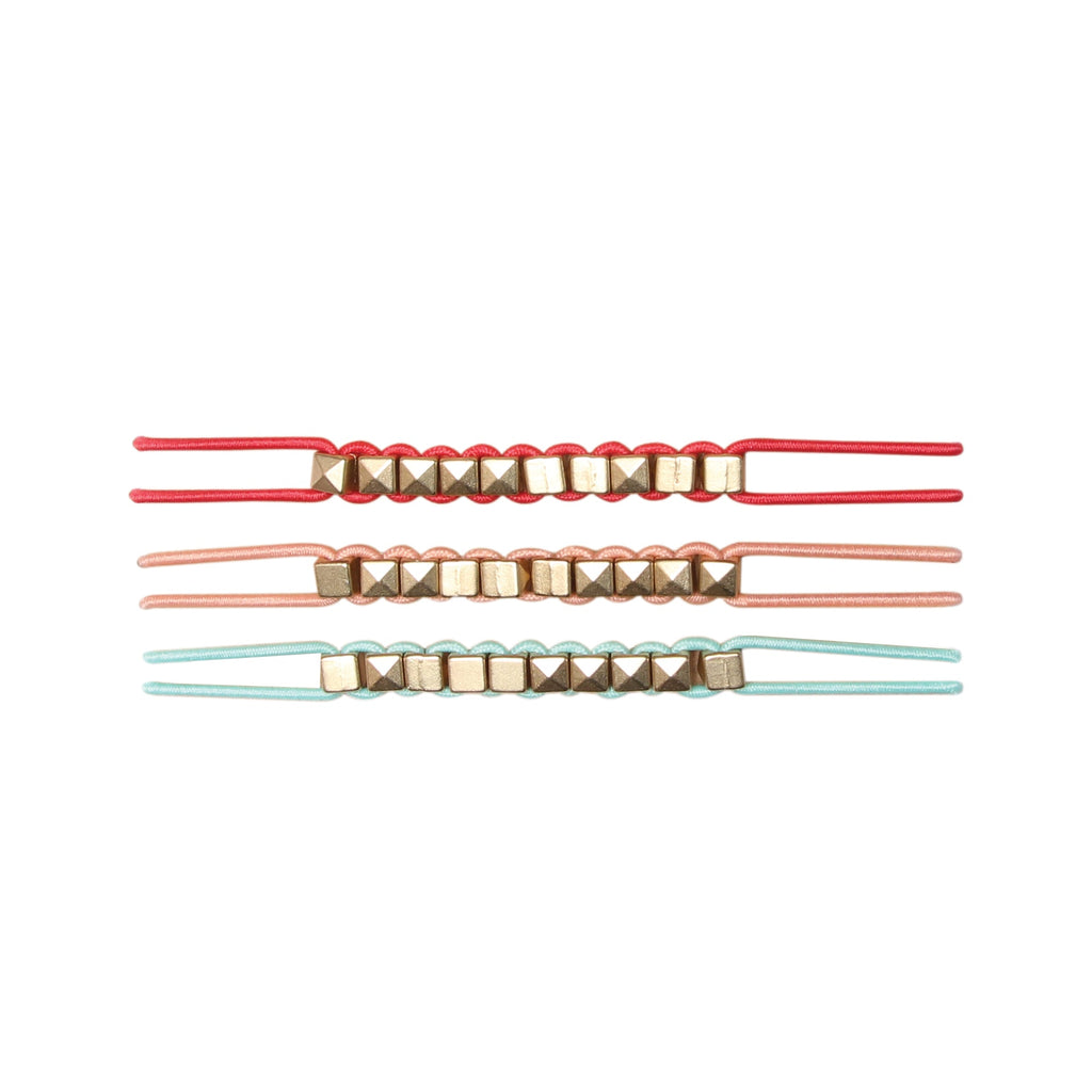 Cuban Candy Stud - Embellished Hair Ties