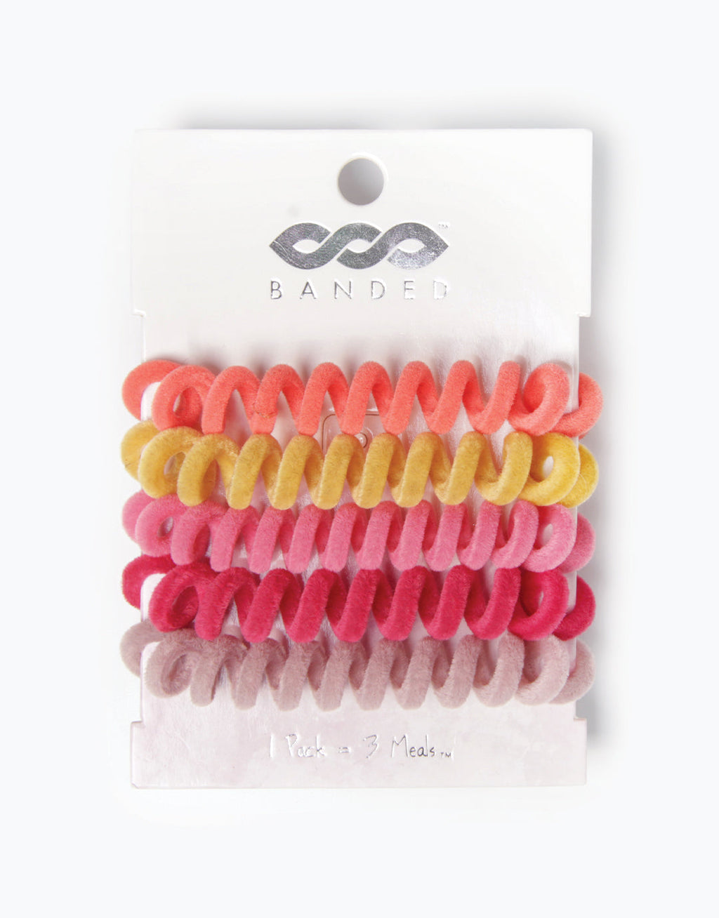 Ombre Sunset - 5 Pack Sueded Hair Cords