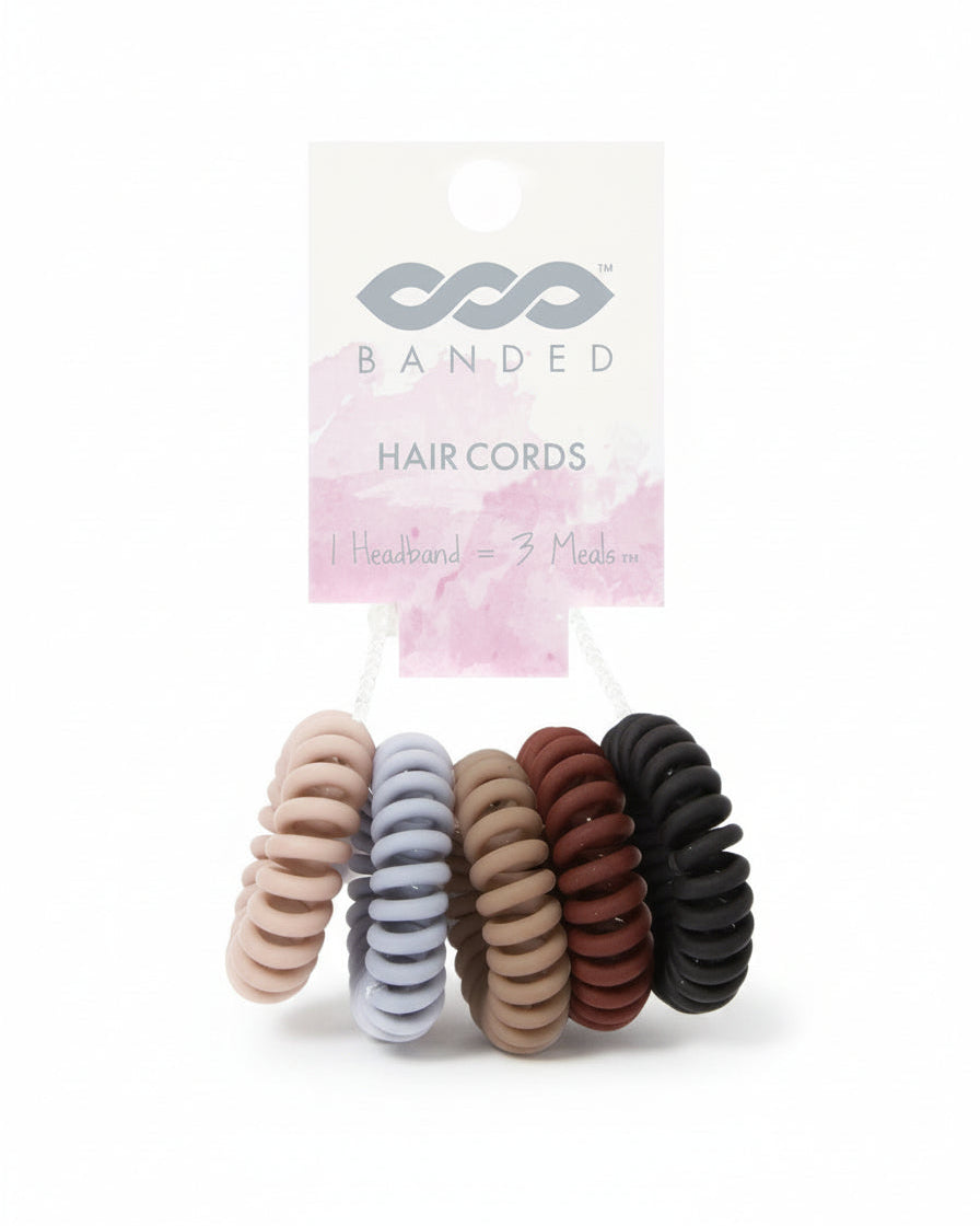 Fossil - 5 Pack Soft Matte Hair Cords