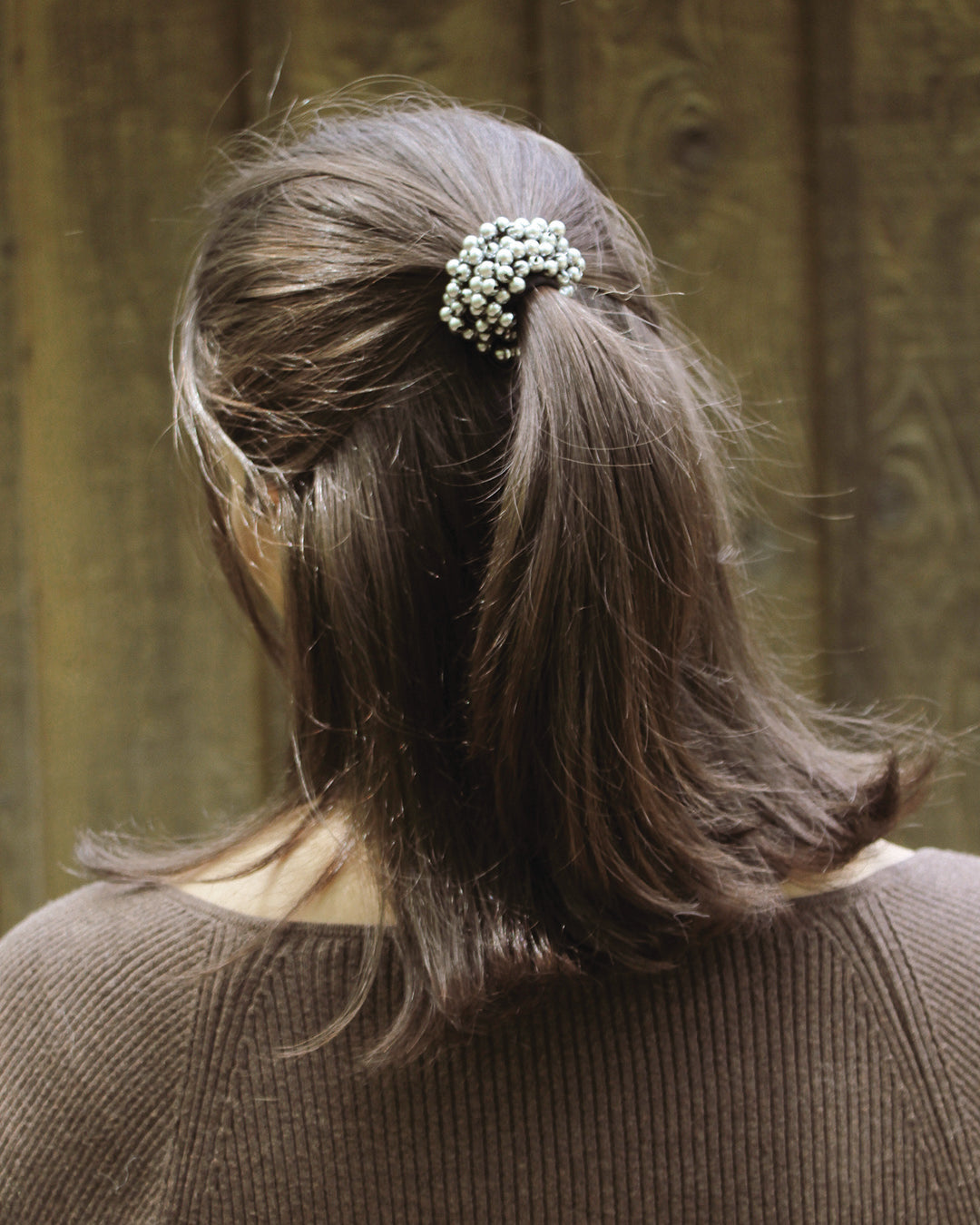 First Frost Pearl Hair Elastics - 3 Pack