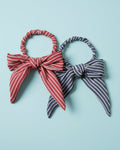School Daze - 2 Pack Skinny Bow Scrunchies