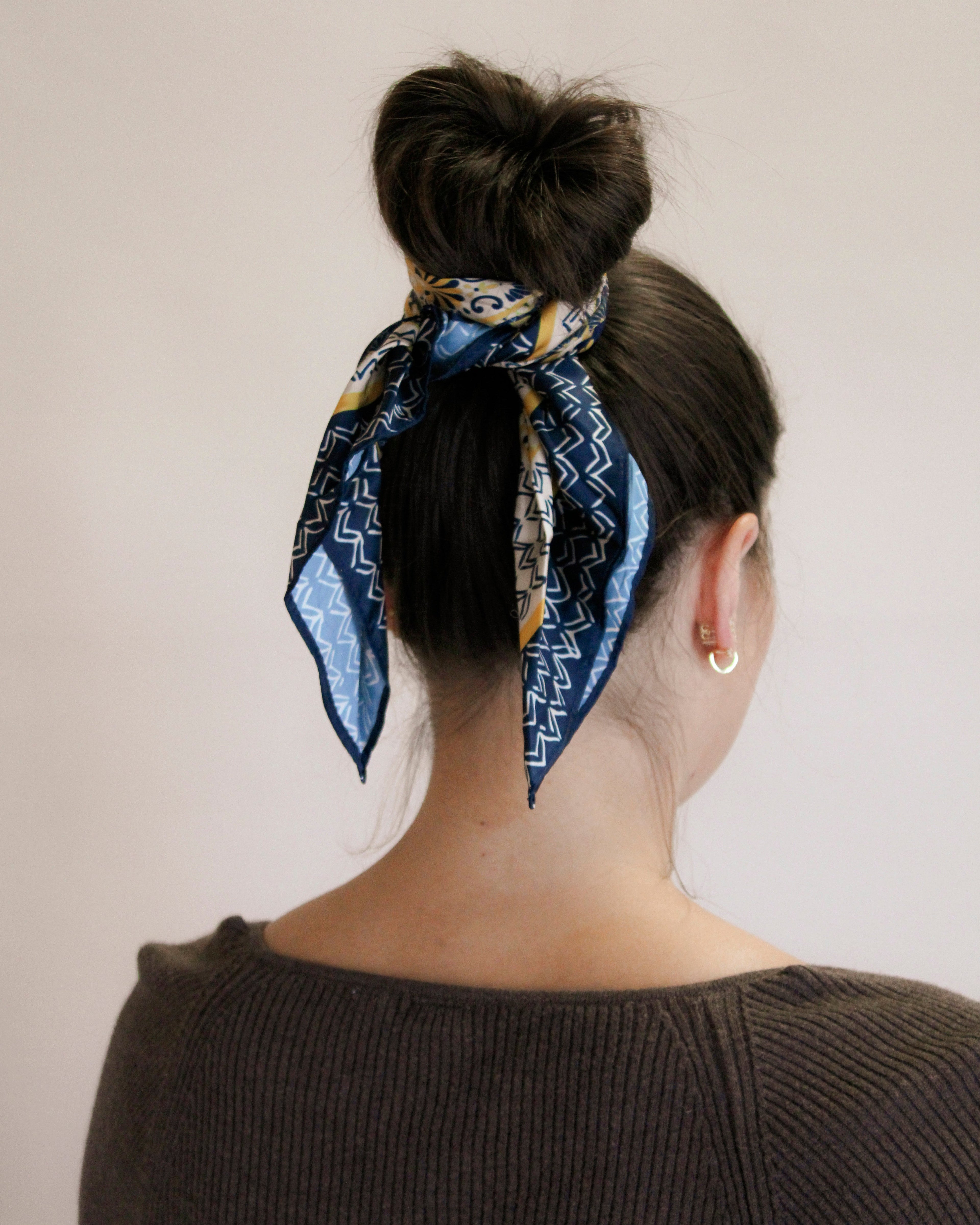 Fall Floral – Silky Scarf