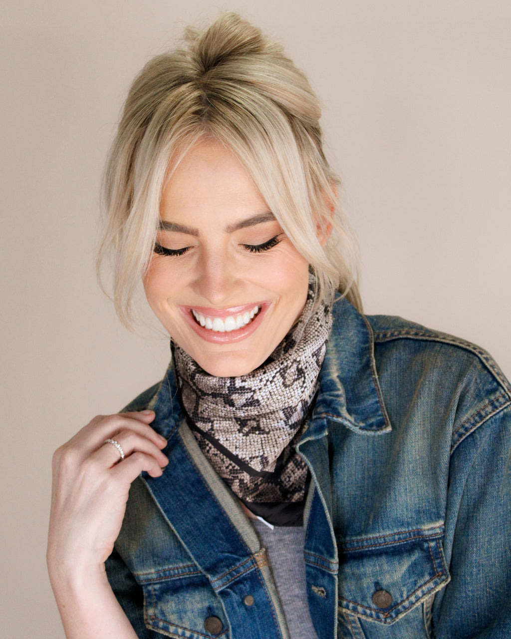 Animal Print - Silky Scarf