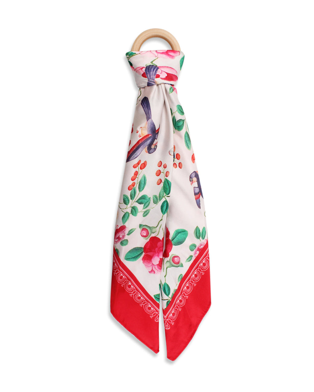 Spring Floral - Silky Scarf