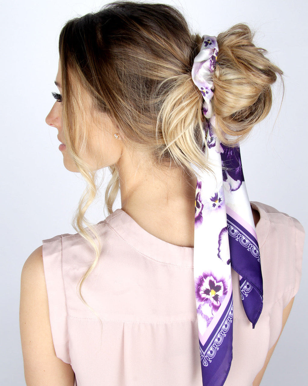 Spring Floral - Silky Scarf