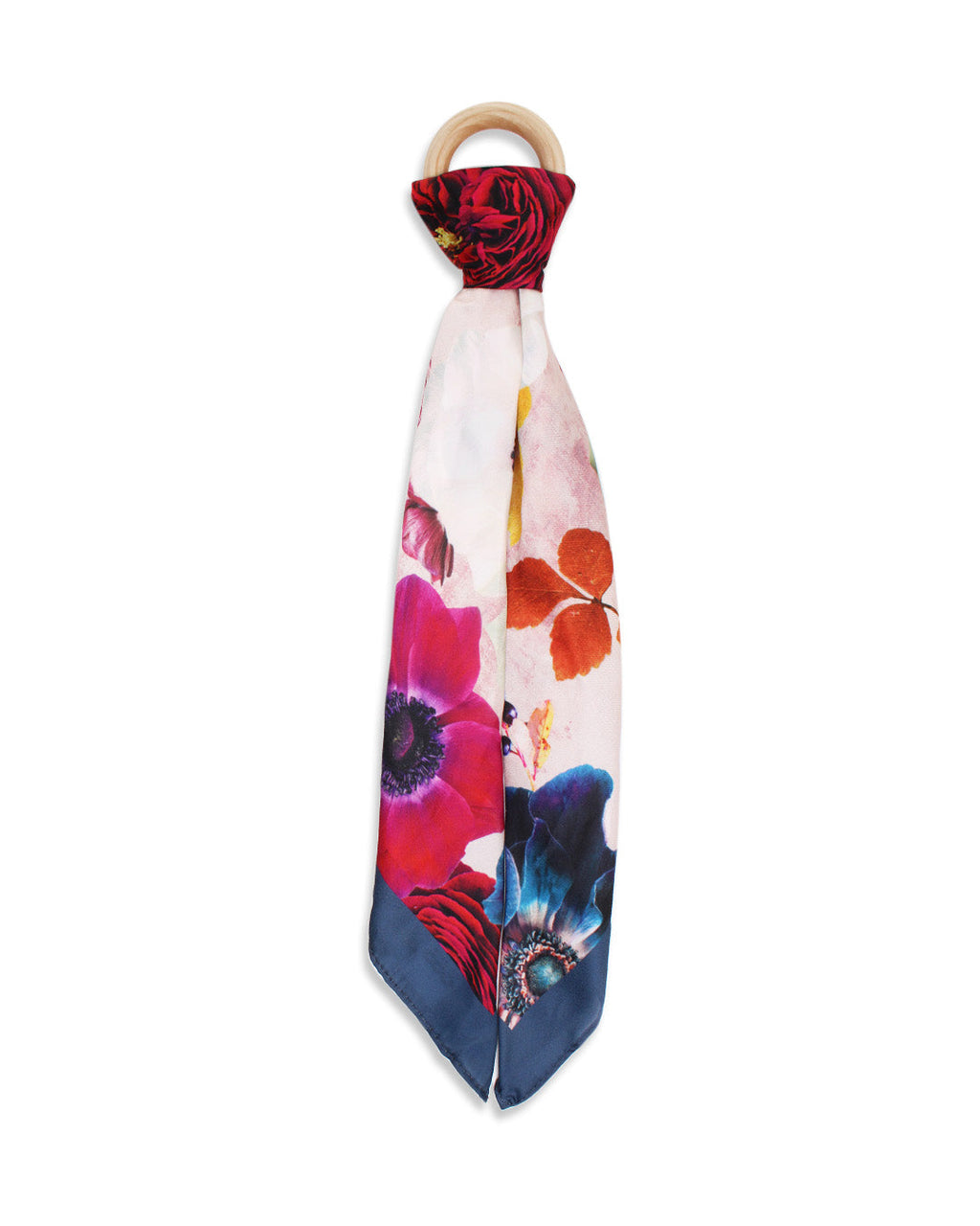 Fall Floral – Silky Scarf