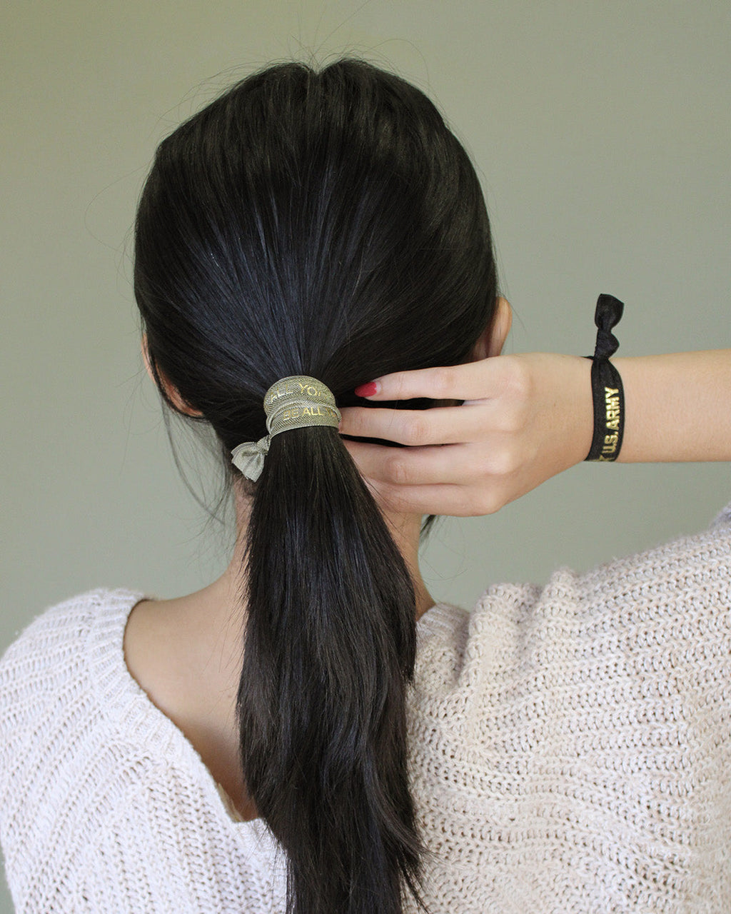 Be All You Can Be. Hair Ties