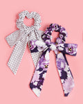 2 Pack Scrunchie Bow Ties