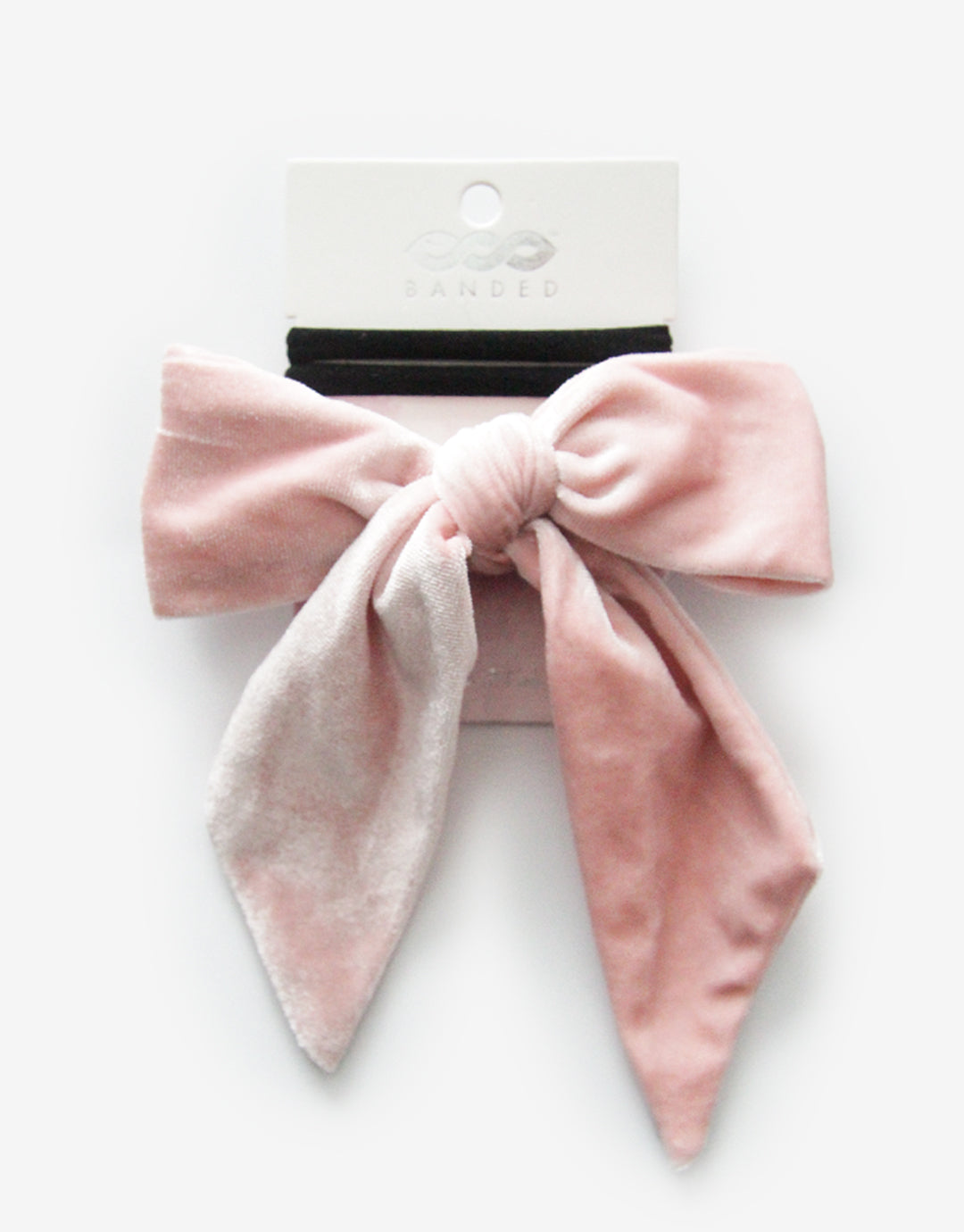 Petal Pink - Velvet Hair Ribbon